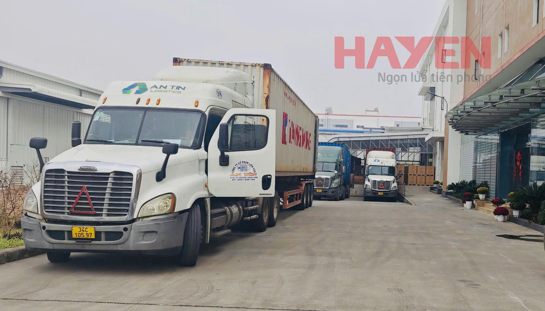Tập đoàn Hà Yến xuất khẩu 12 container hàng sang Canada & Mỹ đầu năm 2025