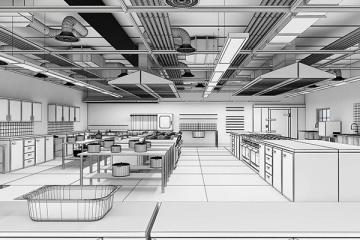 Mọi điều cần biết khi thiết kế một khu bếp nhà hàng, khách sạn, canteen (Phần 3)