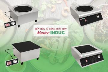 Bếp từ công nghiệp công suất 5KW, lựa chọn hàng đầu cho bếp nhà hàng, khách sạn