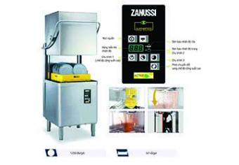 Máy rửa bát Zanussi công suất 67 rổ/giờ - giải pháp tiết kiệm chi phí cho khu bếp nhà hàng khách sạn