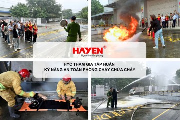 CBCNV HÀ YẾN THAM GIA TẬP HUẤN KỸ NĂNG AN TOÀN PHÒNG CHÁY CHỮA CHÁY