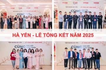 TẬP ĐOÀN HÀ YẾN TỔ CHỨC LỄ TỔNG KẾT NĂM 2025