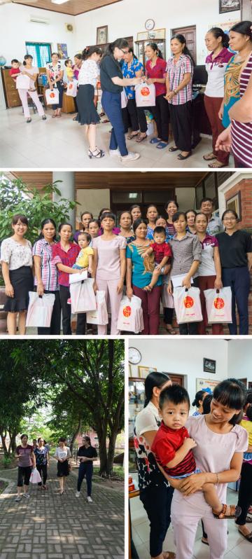 Ha Yen Joint Stock Company visited and gave gifts to Hanoi SOS children's village