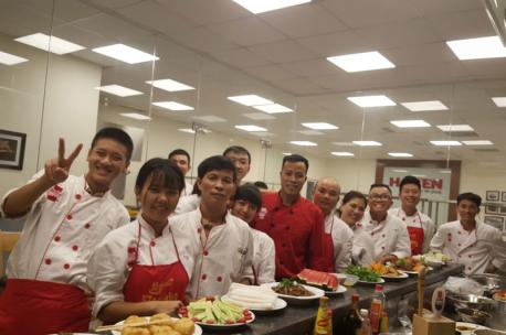 Cơ hội thực hành miễn phí tại Khu bếp mẫu mơ ước của những đầu bếp trẻ