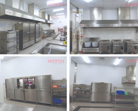 Dự án bếp ăn công nghiệp bếp căng tin nhà máy Mani Thái Nguyên