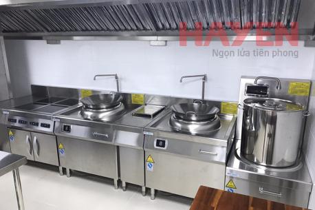 Hình ảnh thiết bị bếp điện từ MasterINDUC lắp thực tế tại các dự án nhà hàng, khách sạn, nhà máy, bệnh viện, trường học.