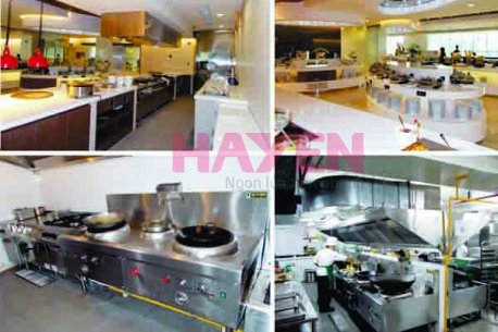 Thiết kế bếp công nghiệp, bếp khách sạn tại Hồ Chí Minh theo tiêu chuẩn quốc tế.