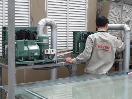 Công ty Hà Yến chuyên sửa chữa kho lạnh, kho mát, kho đông công nghiệp