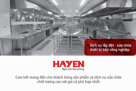 Sửa chữa bếp công nghiệp, giặt là công nghiệp theo yêu cầu