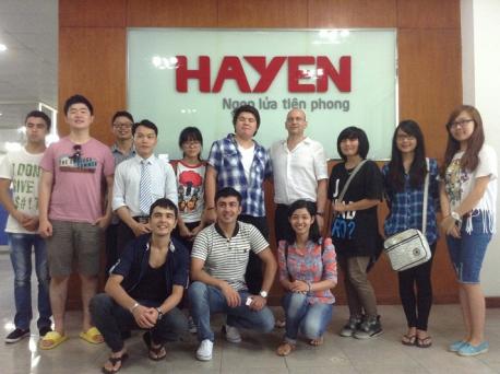 Tiếp đoàn sinh viên Hàn Quốc