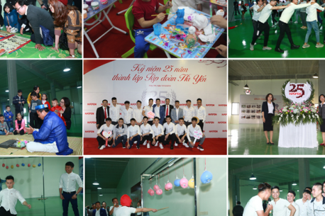 Lễ kỷ niệm 25 năm thành lập Tập đoàn Hà Yến.