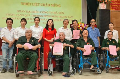 Chuỗi hoạt động đền ơn đáp nghĩa nhân ngày Thương binh Liệt sĩ 27/7 của Tập đoàn Hà Yến.