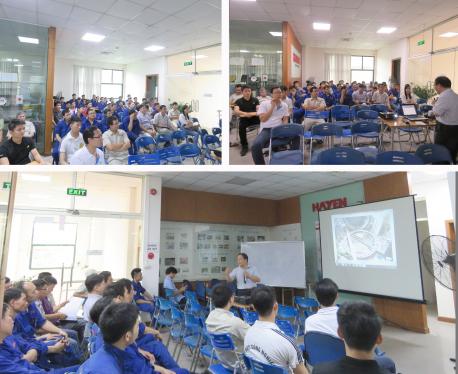 Hà Yến thực hiện chỗi hoạt động tăng cường An toàn - vệ sinh lao động