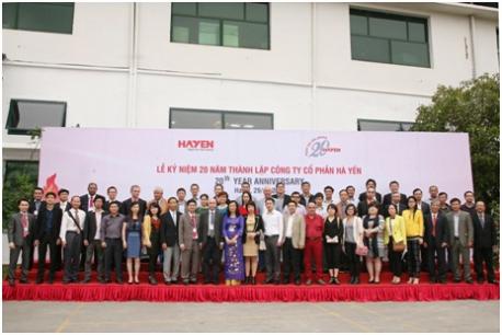 Lễ kỷ niệm 20 năm thành lập Công ty Cổ phần Hà Yến – Ngọn lửa tiên phong