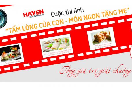 Cuộc thi ảnh “Tấm lòng của con, món ngon tặng mẹ”