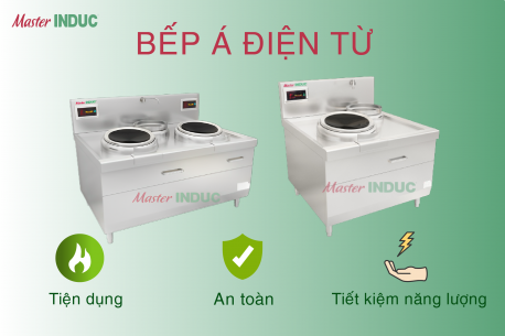 Thiết bị nấu siêu tốc, tiện dụng và an toàn dành cho các khu bếp chuyên Á