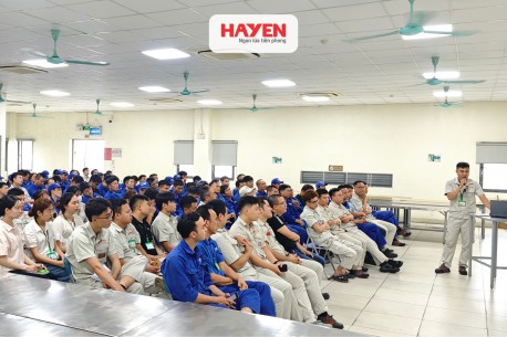 CBCNV Nhà máy Tân Hà Phát tham gia đào tạo 