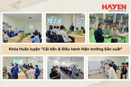 Nhà máy Tân Hà Phát chính thức khởi động và khai giảng Khóa Huấn luyện 