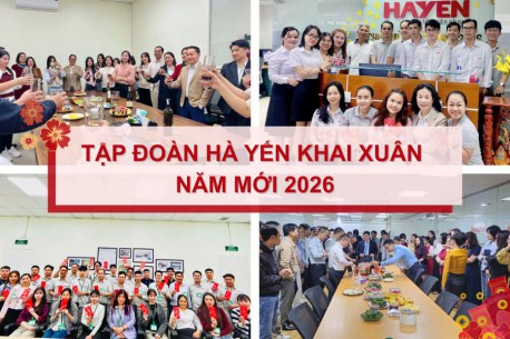TẬP ĐOÀN HÀ YẾN KHAI XUÂN NĂM MỚI 2026