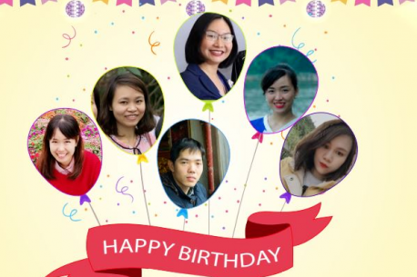 Tập thể gia đình Hà Yến, niềm vui nhân đôi với bữa tiệc sinh nhật chung tháng 4 và tháng 5