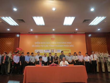 Hà Yến tham dự diễn đàn xúc tiến thương mại và đầu tư các tỉnh thành phía Bắc