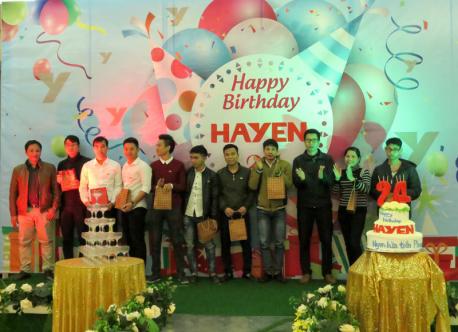 Hà Yến tưng bừng tổ chức tiệc kỷ niệm 24 năm thành lập công ty