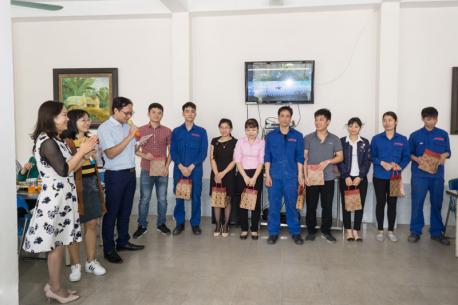 Chương trình chúc mừng sinh nhật cho các thành viên có sinh nhật trong tháng 3 của nhà máy Hà Yến