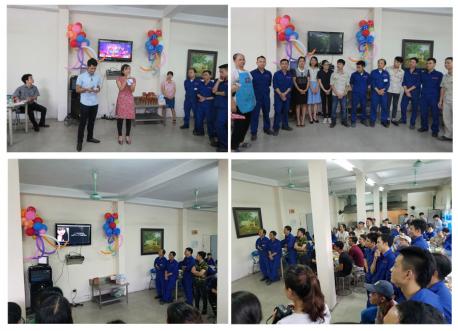 Bữa tiệc chúc mừng sinh nhật các thành viên có ngày sinh trong tháng 8