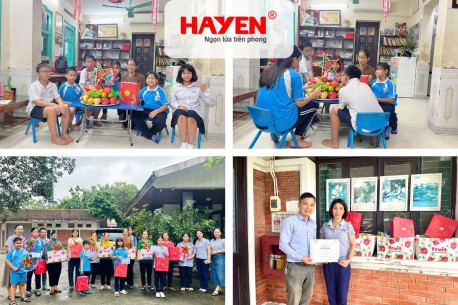 TẬP ĐOÀN HÀ YẾN TRAO QUÀ TRUNG THU TỚI LÀNG TRẺ SOS HÀ NỘI