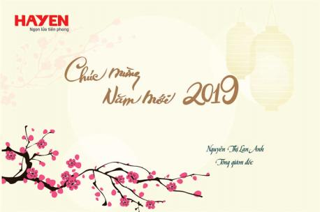 Tổng Giám đốc Nguyễn Thị Lan Anh gửi tâm thư đến các thành viên Hà Yến nhân dịp chào Xuân Kỷ Hợi.