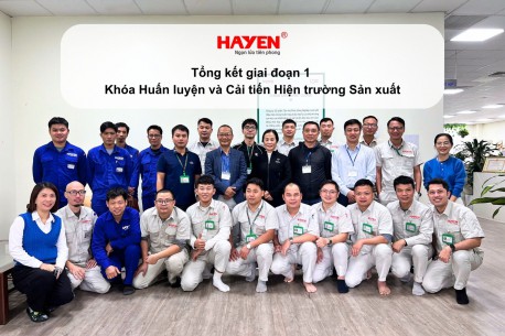 TỔNG KẾT GIAI ĐOẠN 1 KHÓA HUẤN LUYỆN & CẢI TIẾN HIỆN TRƯỜNG SẢN XUẤT