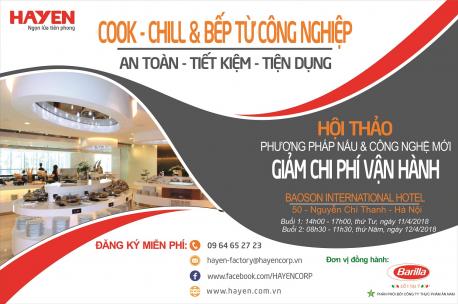 Mời dự hội thảo “Phương pháp nấu và công nghệ mới giúp giảm chi phí vận hành trong nhà hàng, khách sạn” tại Hà Nội.
