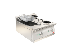 Double tank electric fryer