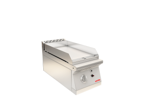 Single gas smooth fry top