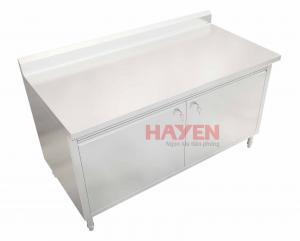 QUẦY INOX CỬA MỞ