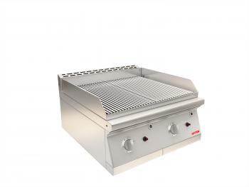 Double burner charcoal grill