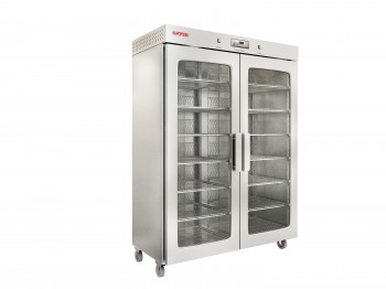 Tủ sấy và diệt khuẩn 2 cánh kính