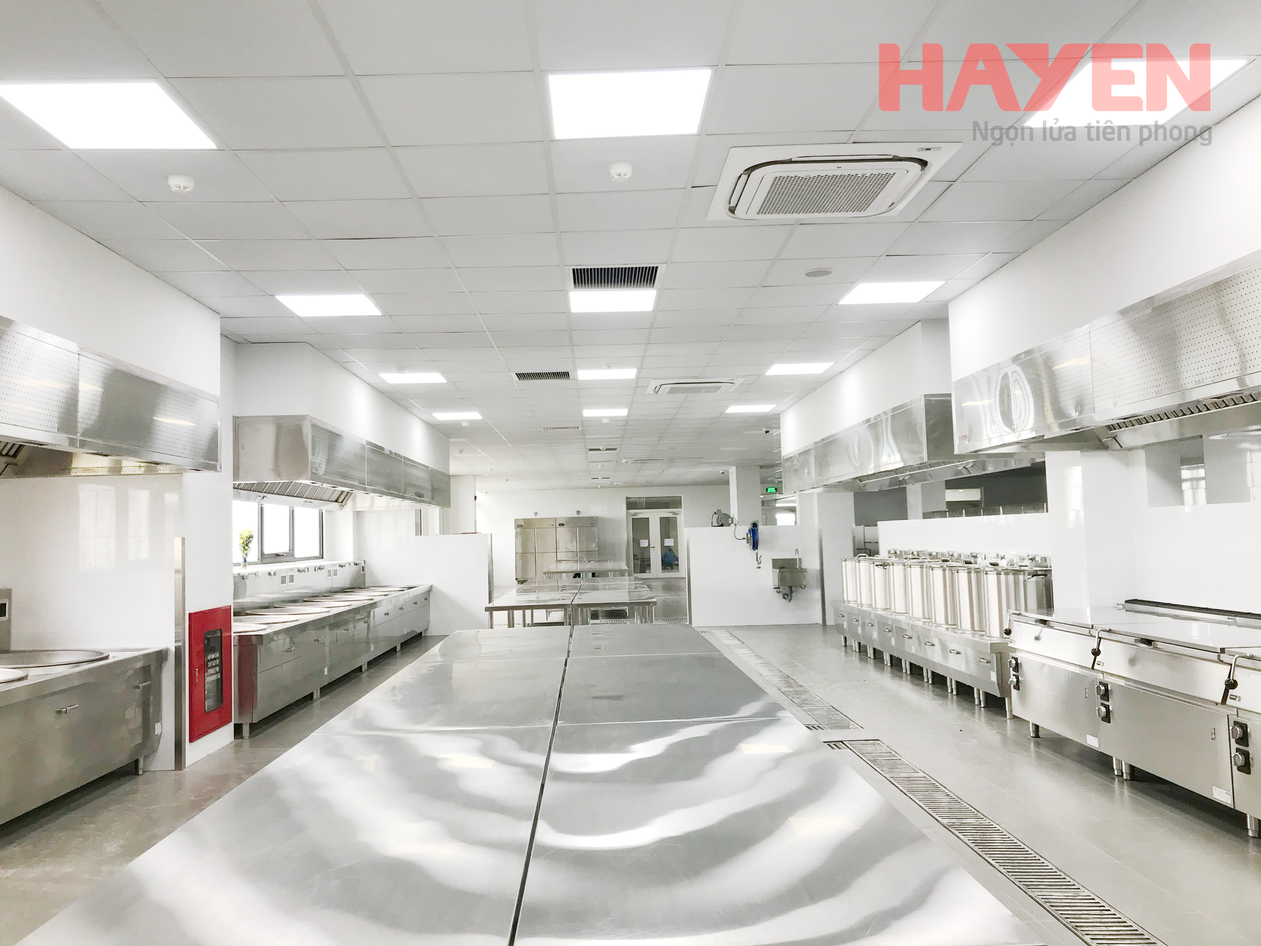 Hệ thống bếp dự án trường Mầm non Vinschool Grand Park