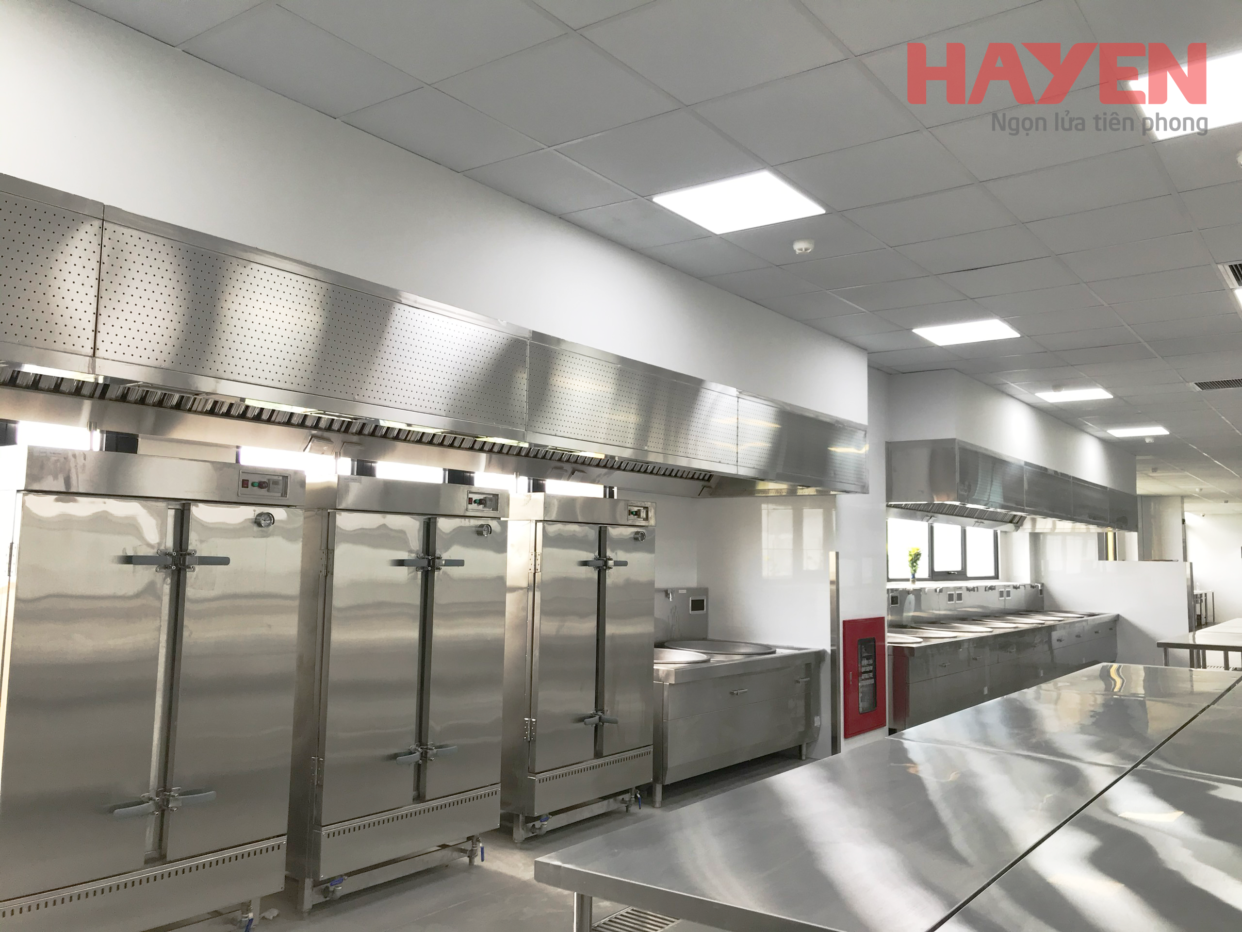 Hệ thống bếp dự án trường Mầm non Vinschool Grand Park