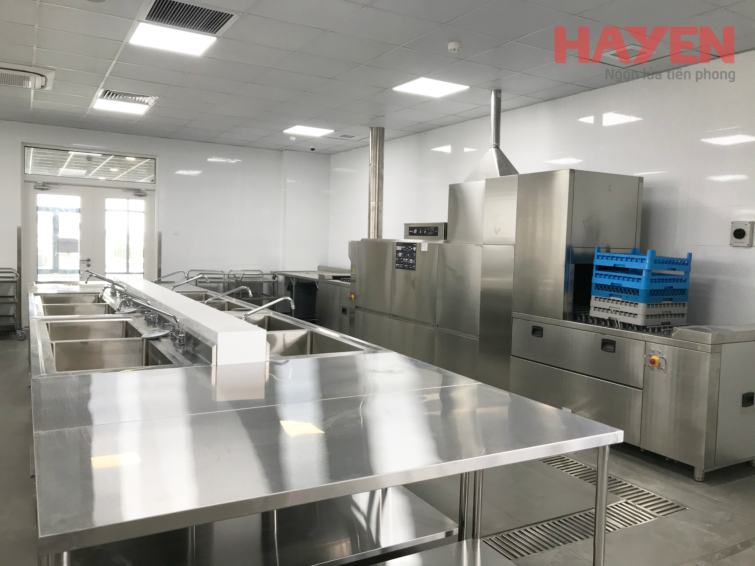 Hệ thống bếp dự án trường Mầm non Vinschool Grand Park
