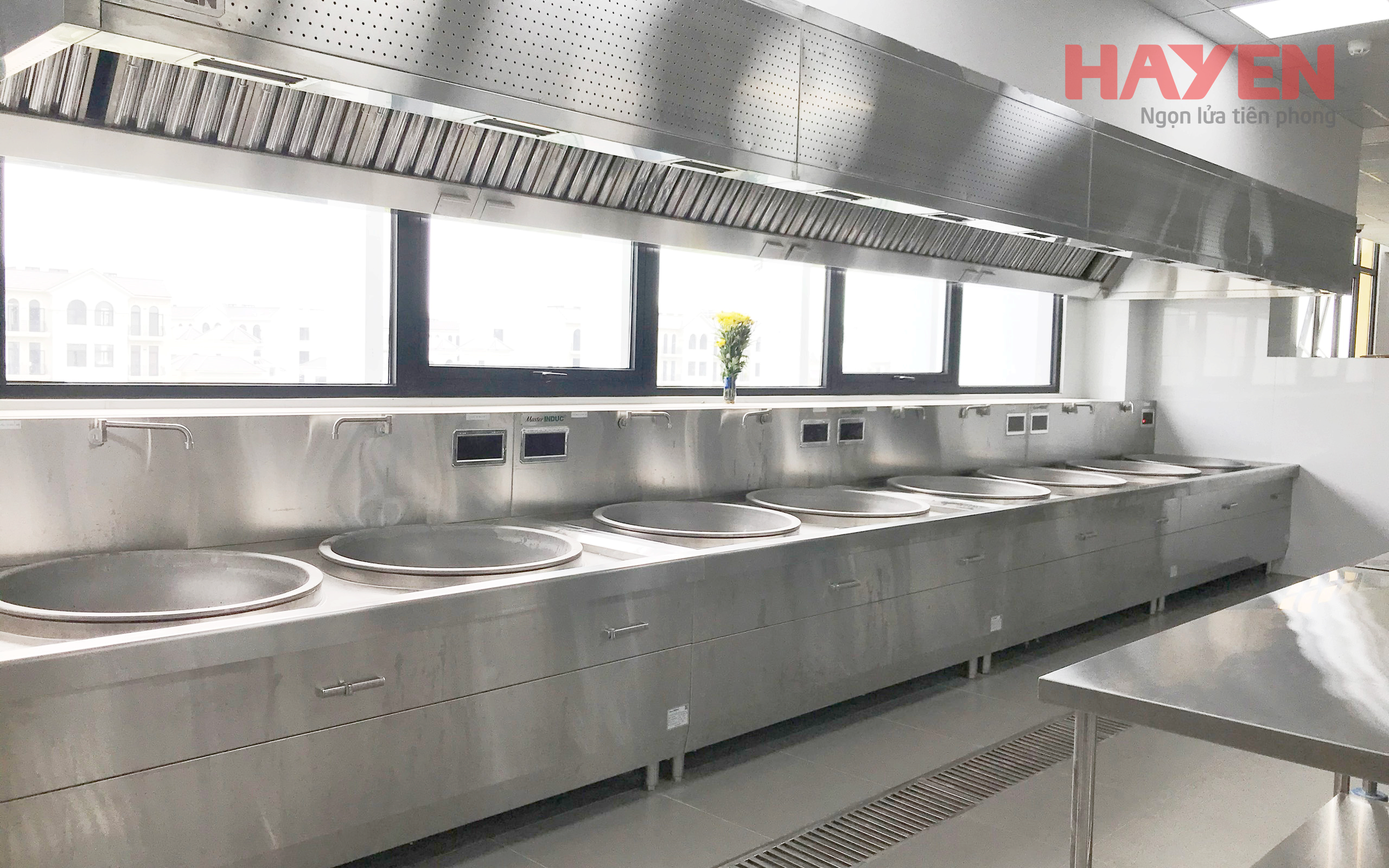 Hệ thống bếp dự án trường Mầm non Vinschool Grand Park