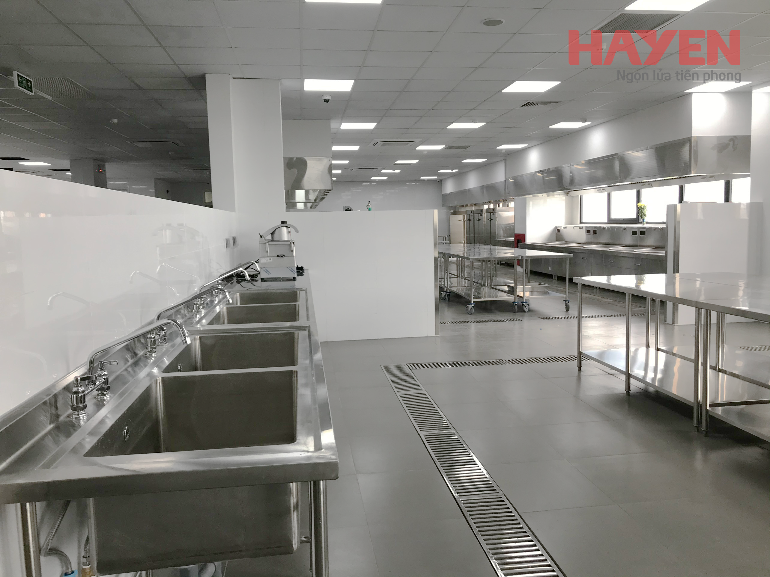 Hệ thống bếp dự án trường Mầm non Vinschool Grand Park