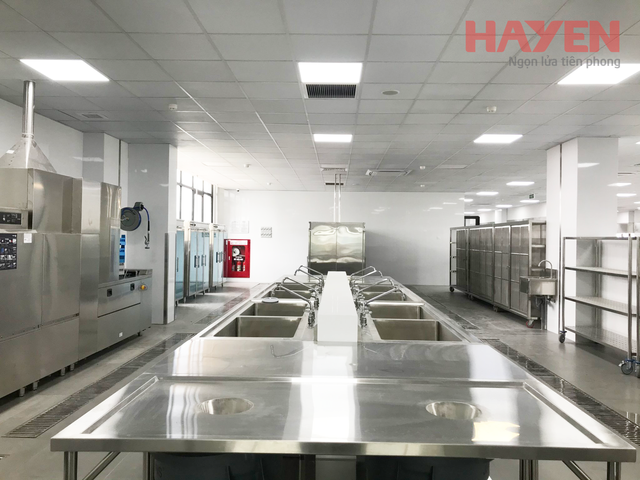 Hệ thống bếp dự án trường Mầm non Vinschool Grand Park