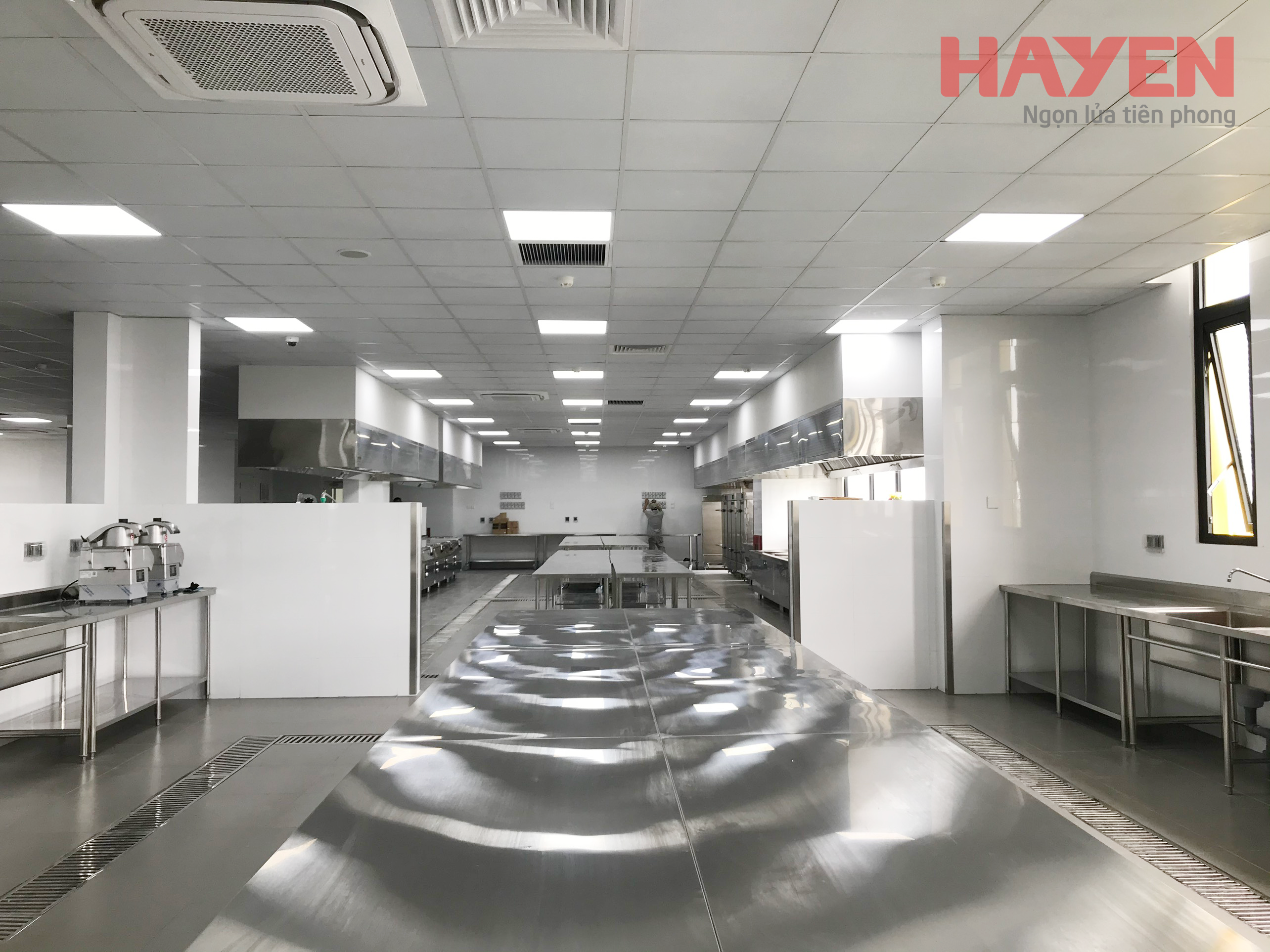 Hệ thống bếp dự án trường Mầm non Vinschool Grand Park