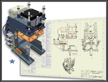 3D inventor sản phẩm cơ khí: \