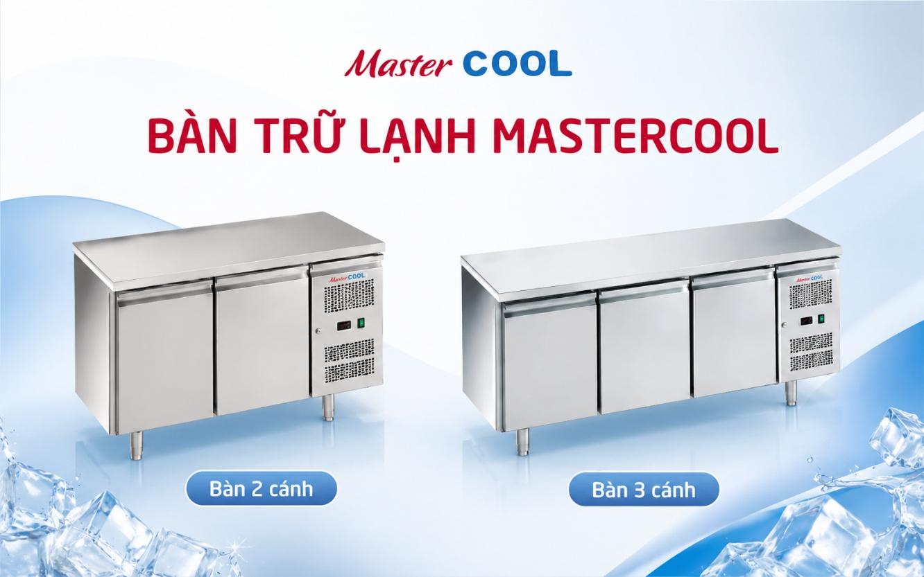 Bàn lạnh 2 cánh và 3 cánh MasterCOOL