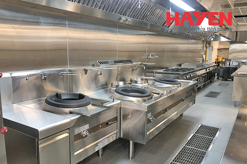 Ứng dụng của bếp Á đơn công nghiệp
