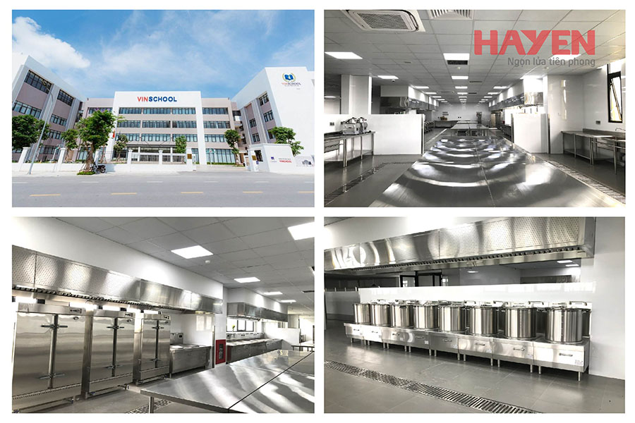 giá thiết bị bếp công nghiệp