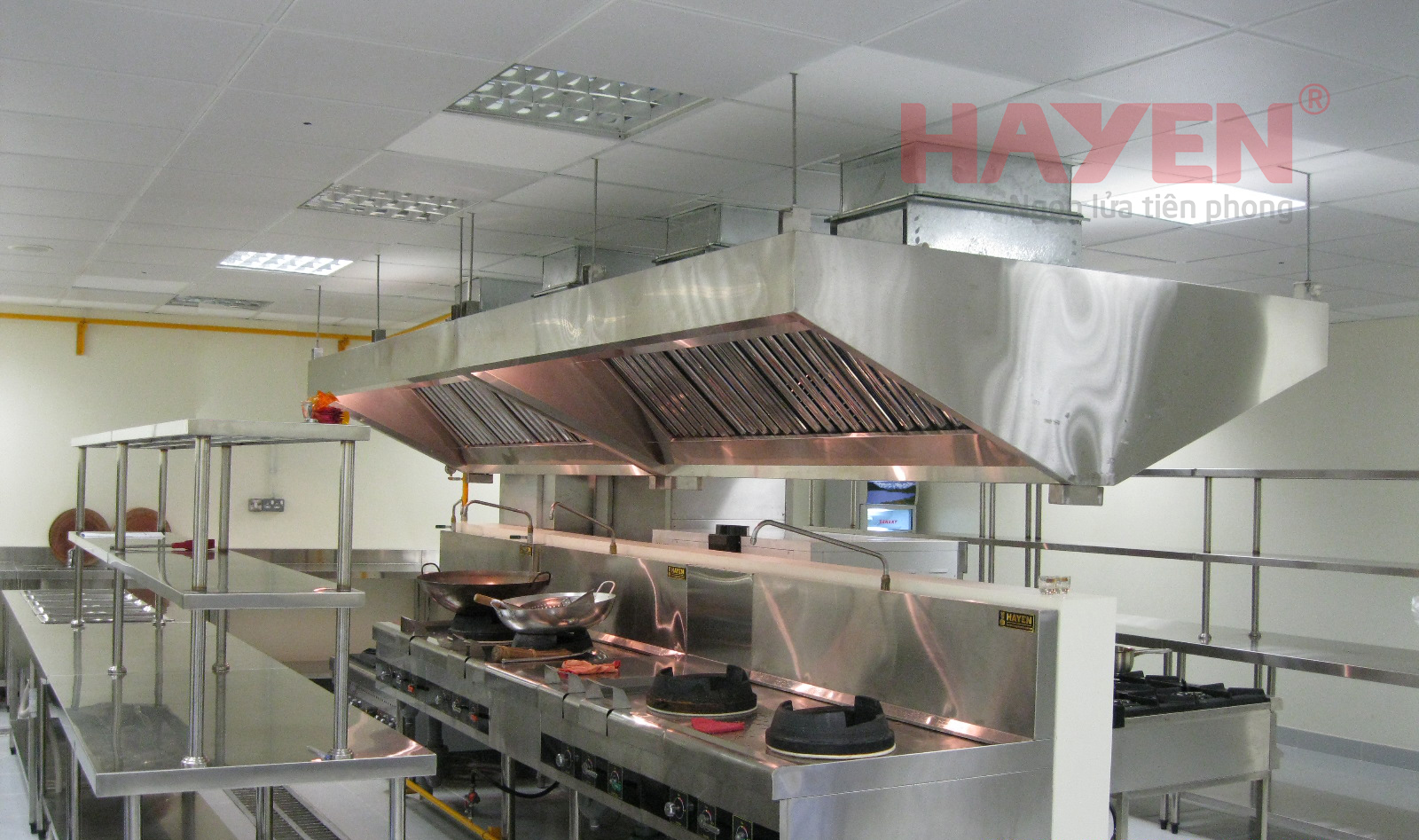Hệ thống bếp gas công nghiệp