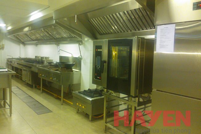 Bếp hầm đơn Hà Yến được lắp đặt tại The Sun Villas (Đà Nẵng)